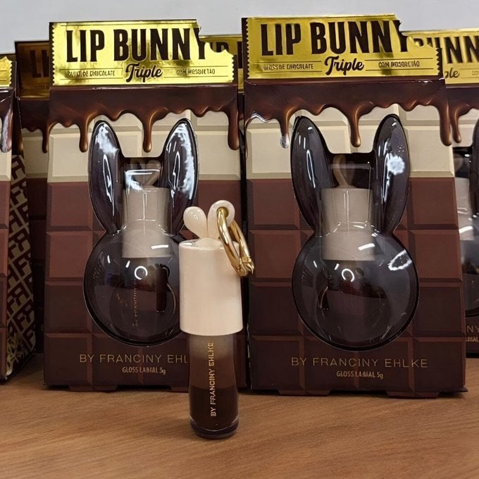 Gloss Labial Lip Bunny Triple - Fran By Franciny Ehlke