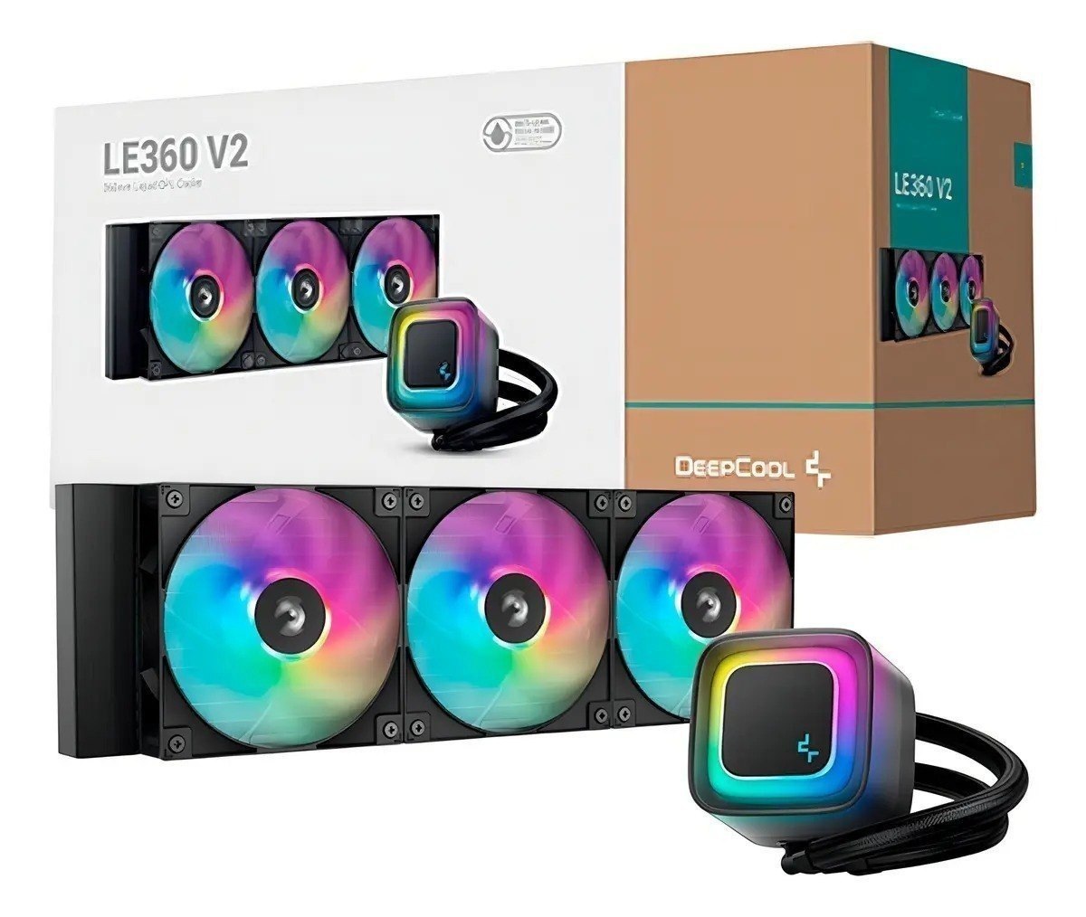 Watercooler Deepcool LE360 V2 ARGB Preto 360MM