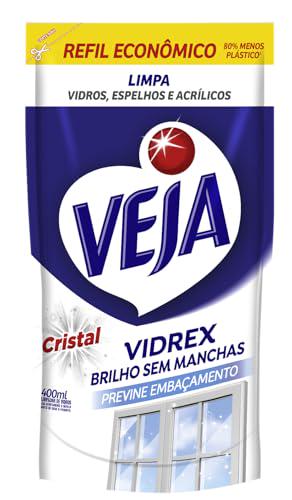 Limpa Vidros Vidrex Cristal Refil 400ml
