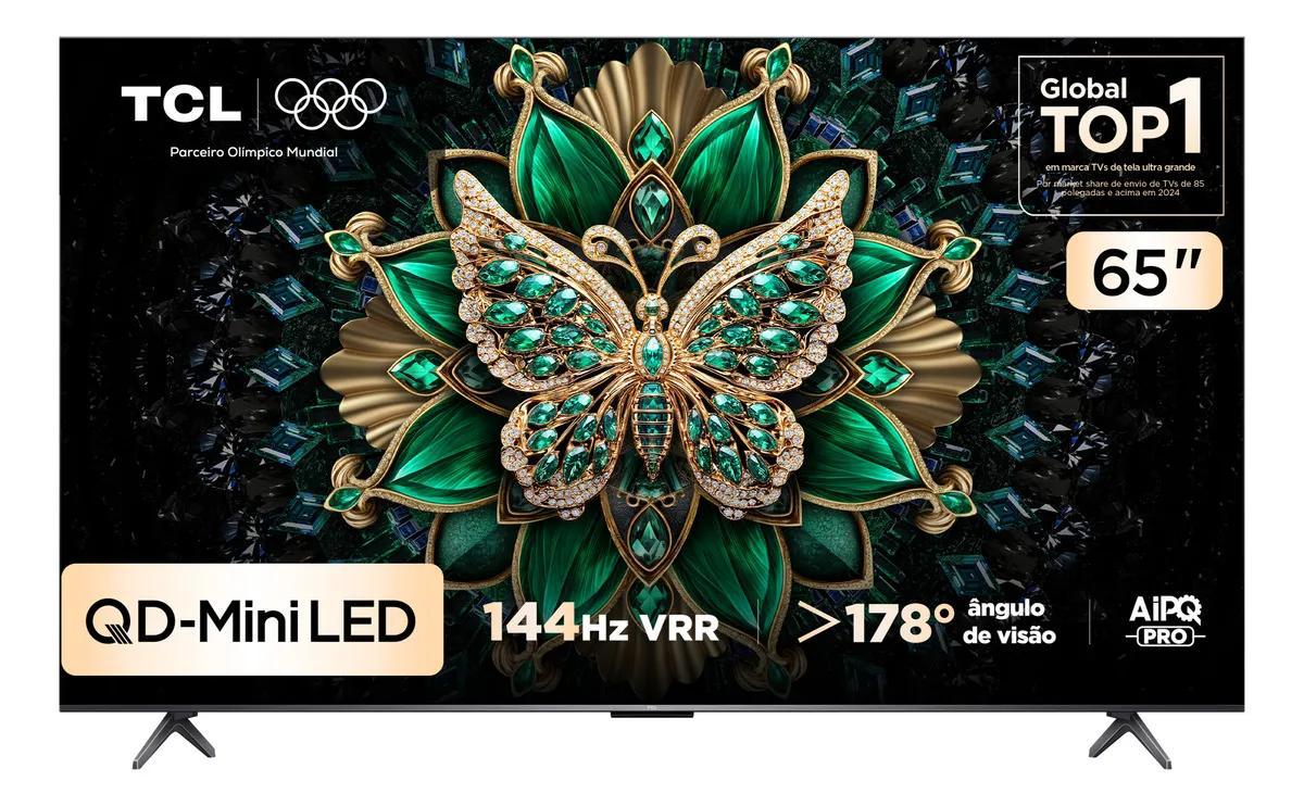 Smart TV TCL 65" 4K 120Hz Premium QD-Mini LED C6K