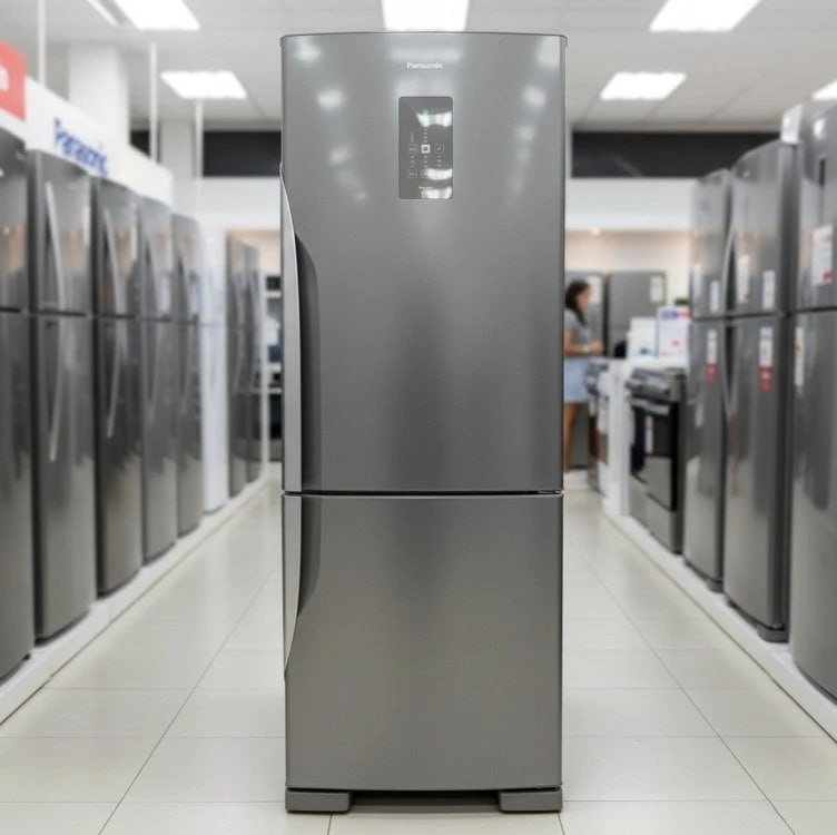 Refrigerador Bottom Freezer Panasonic Inverter 02 Portas Frost Free 475 Litros